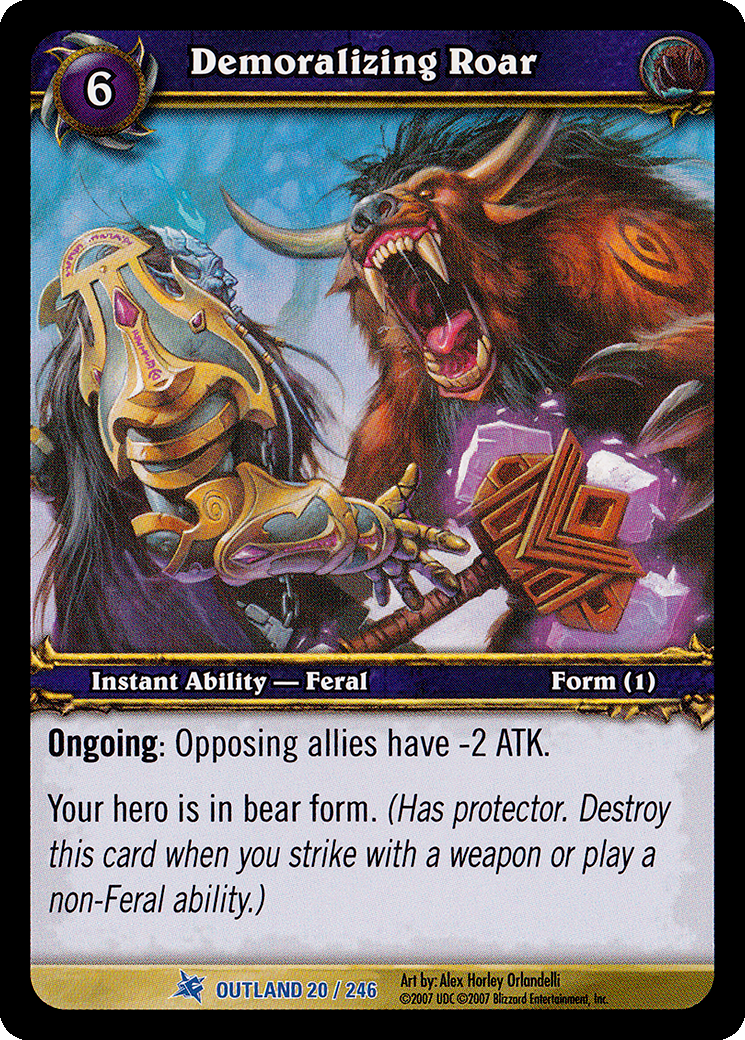 Demoralizing Roar